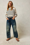 We The Free Moxie Pull-On Barrel Jeans