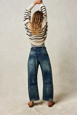 We The Free Moxie Pull-On Barrel Jeans