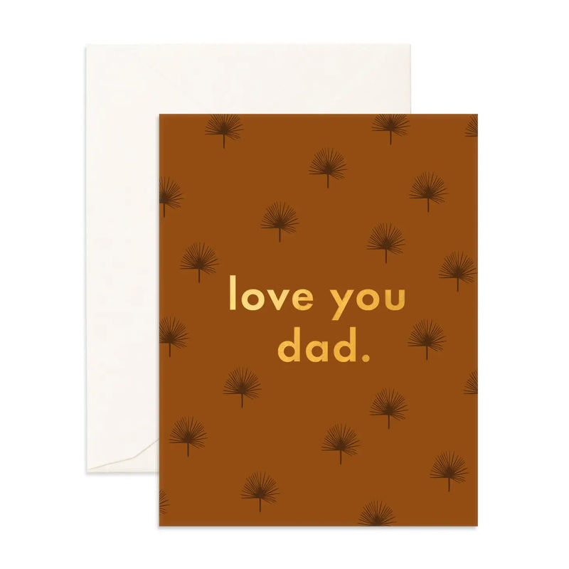 Love You Dad Card