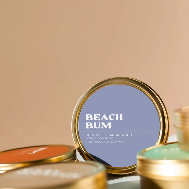 Beach Bum Travel Tin