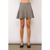 Lilah  Flared Knit Mini Skirt