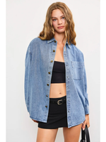 Haily Washed Denim Shirt