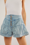 We The Free Fleur Denim Shorts