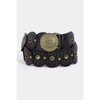 Oversized Western Studded Circle Belt