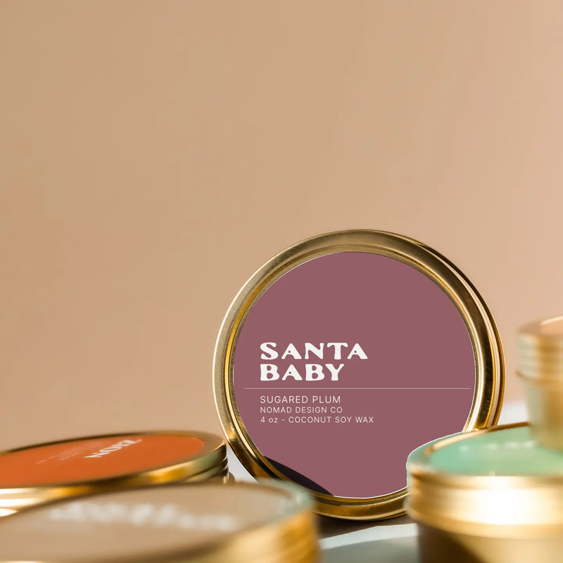 Santa Baby Travel Tin