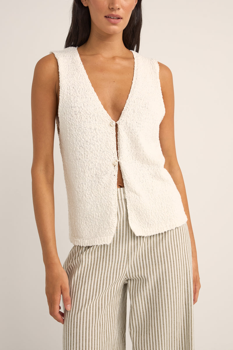 Adele Long Knit Vest